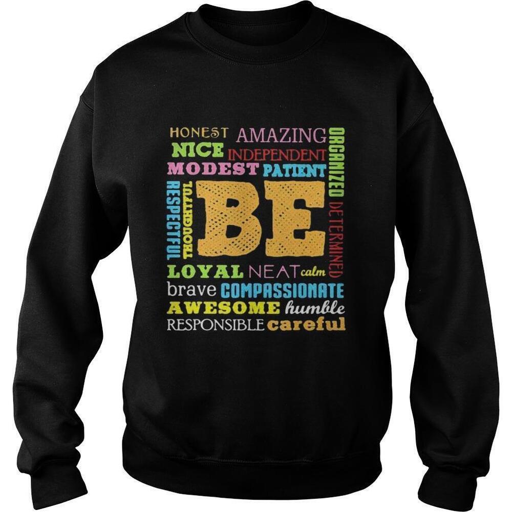 Be Awesome Word Cloud Growth Mindset Teacher Power Of Yet Sweatshirt